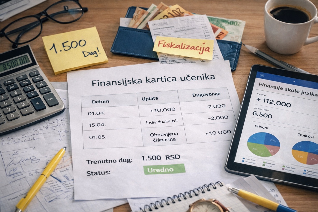 Finansije škola jezika